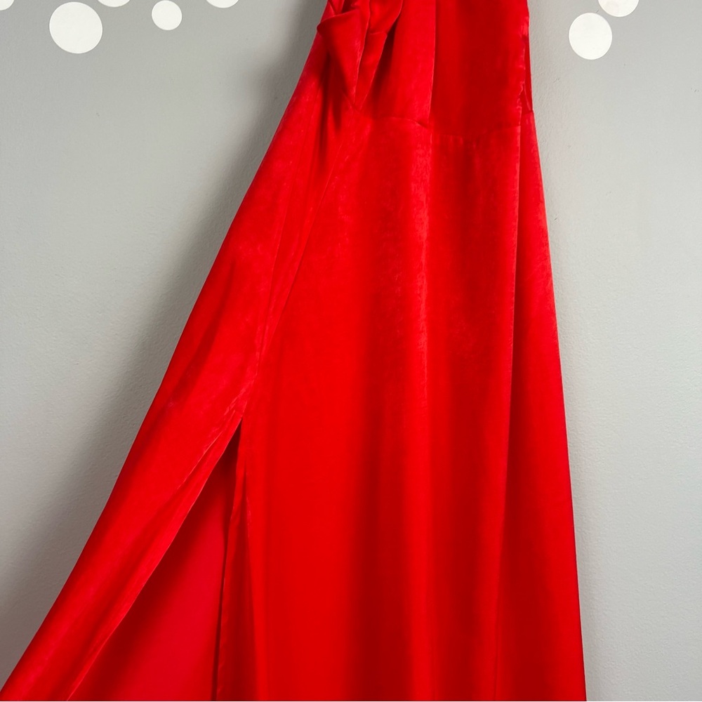 Prettylittlething Extreme Split Strappy Back Maxi… - image 5